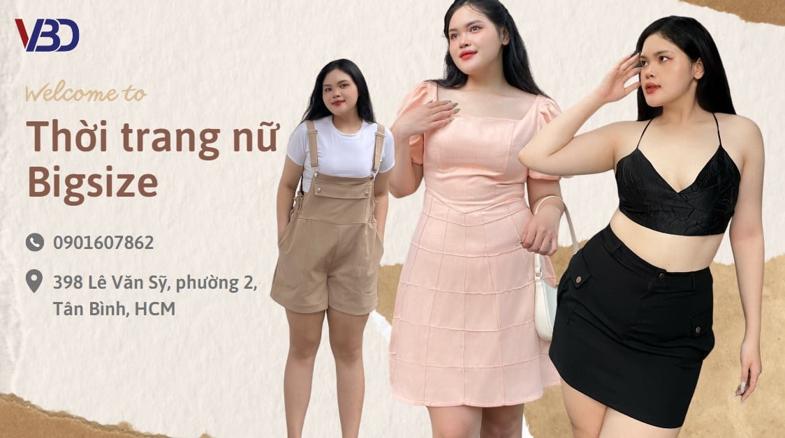 Shop bigsize VBD Store – Quần áo bigsize Tân Bình